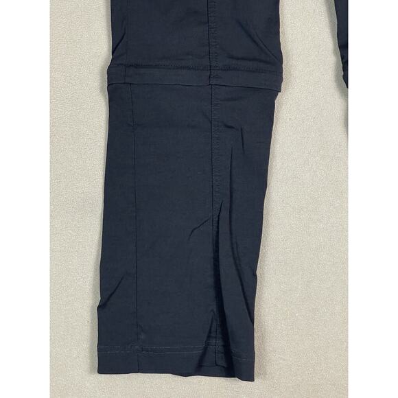 Prana Pants Womens 4 Black Convertible Straight Leg Hiking‎ Camping Outdoors - Picture 7 of 15